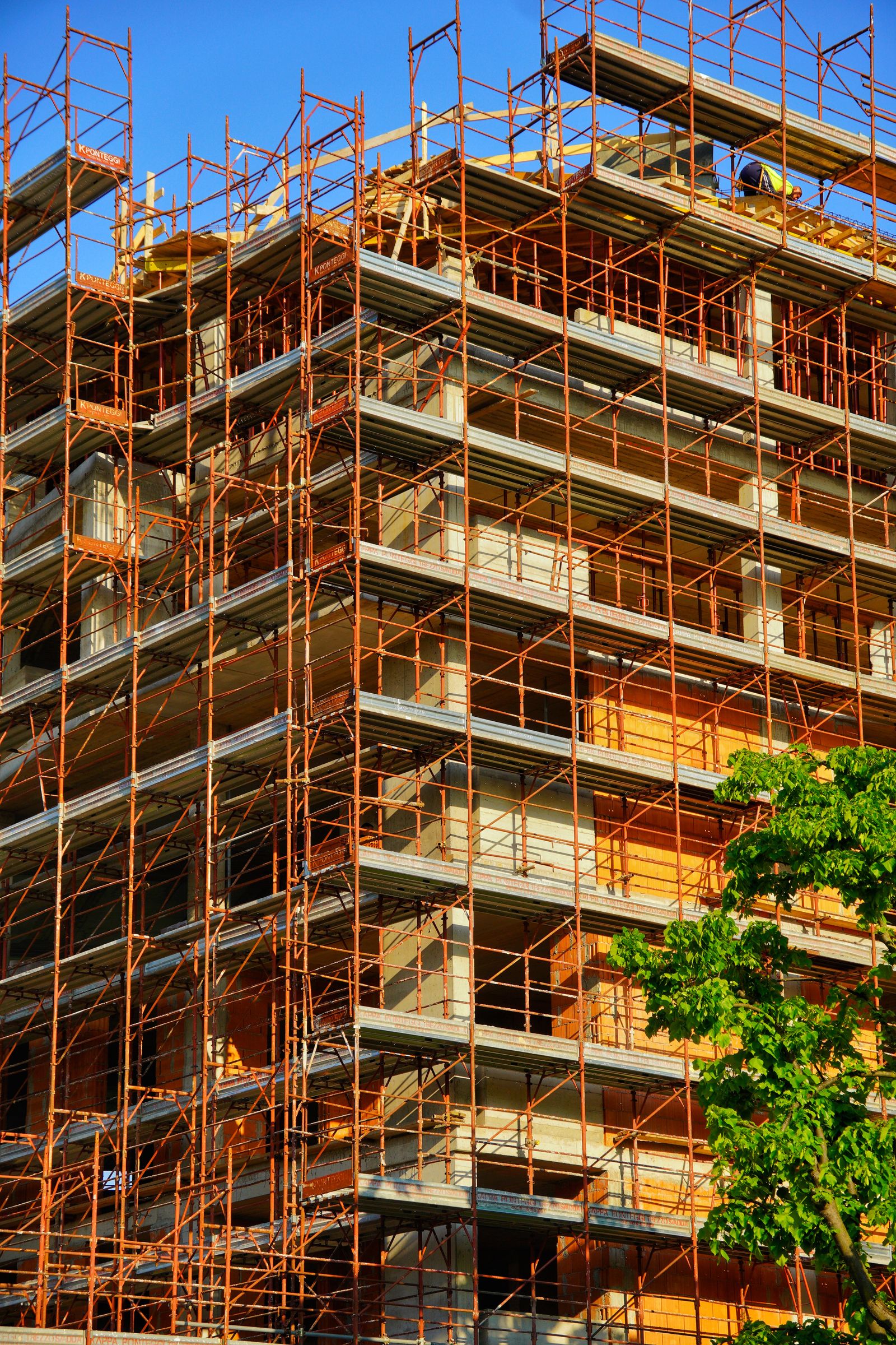 Werner Aluminum Scaffolding Tower
